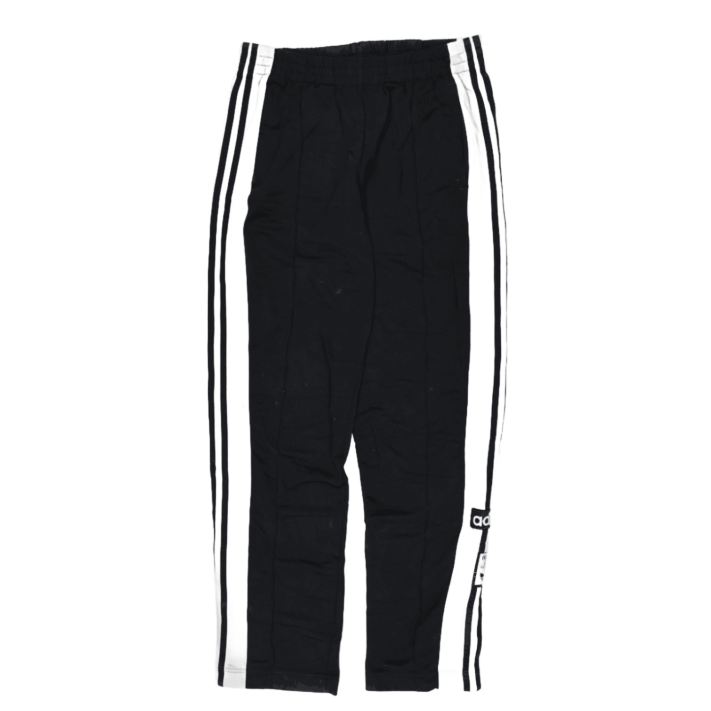 adidas Black Primegreen Track Pants UK 10 36 Waist 74 Inseam Womens
