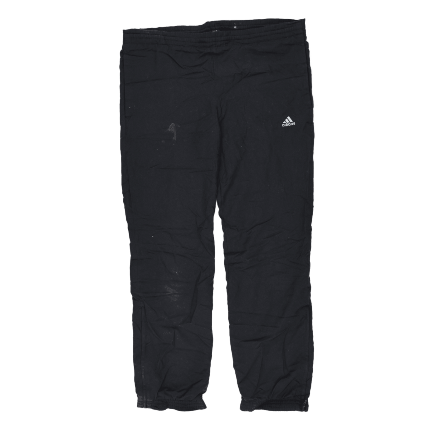adidas Black Track Trousers XL Polyester Men's Clothing
