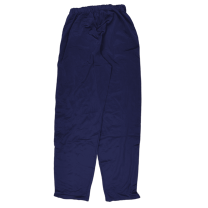 Adidas Originals Navy Blue Track Pants Medium Polyester Blend Vintage Style