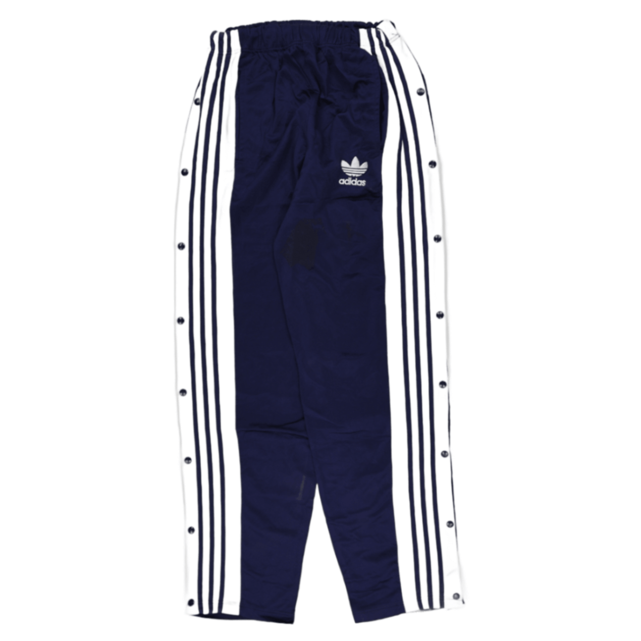 Adidas Originals Navy Blue Track Pants Medium Polyester Blend Vintage Style