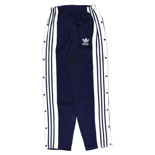 Adidas Originals Navy Blue Track Pants Medium Polyester Blend Vintage Style