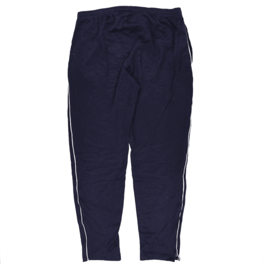PUMA Navy Blue Track Pants XXL Cotton Blend Men's Trousers