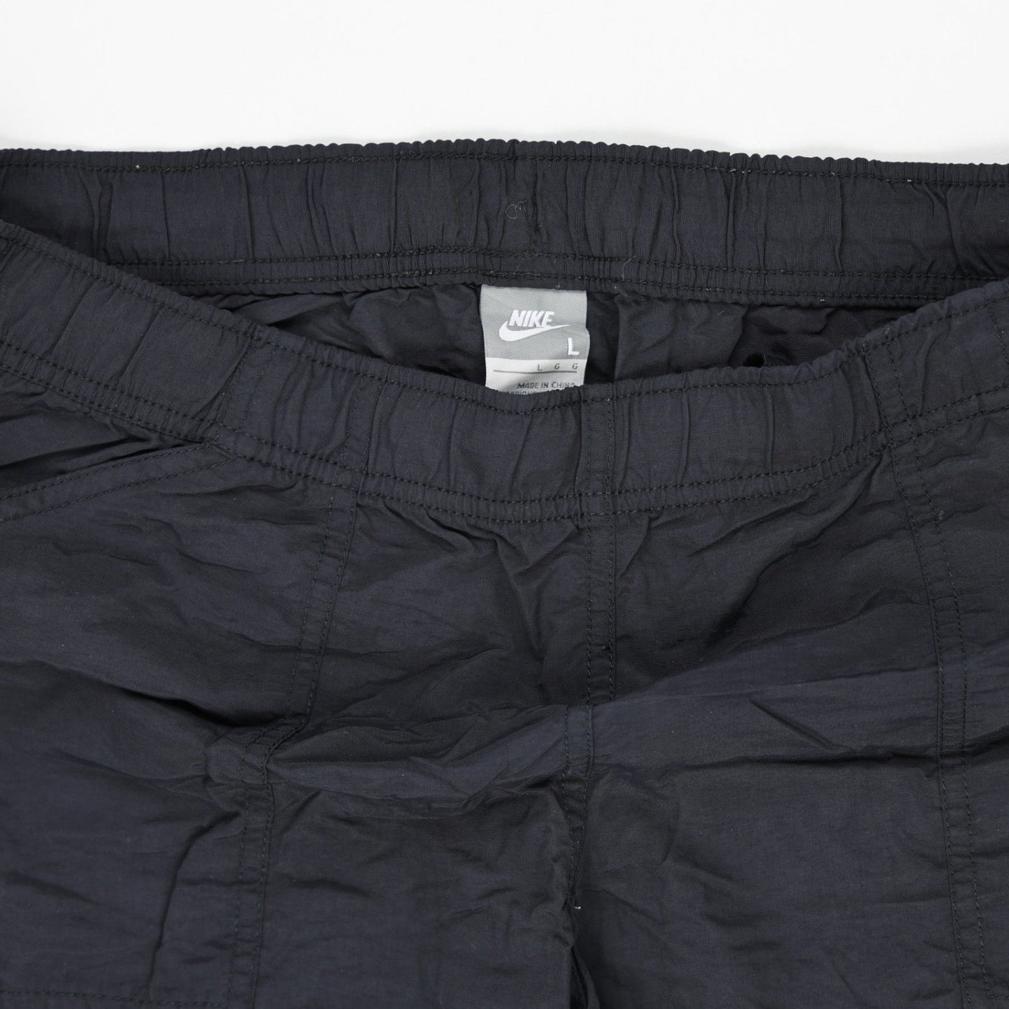 Nike Black Utility Trousers Large Nylon Mens 79 cm Inseam
