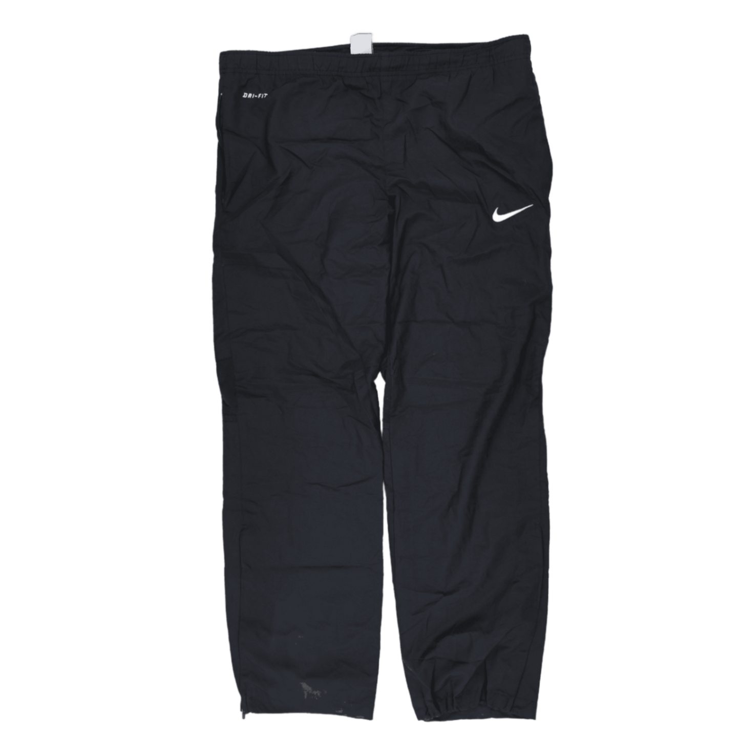 Nike Dri-FIT Black Track Pants Men's Size Medium 32 Inseam 100 Percent Polyester