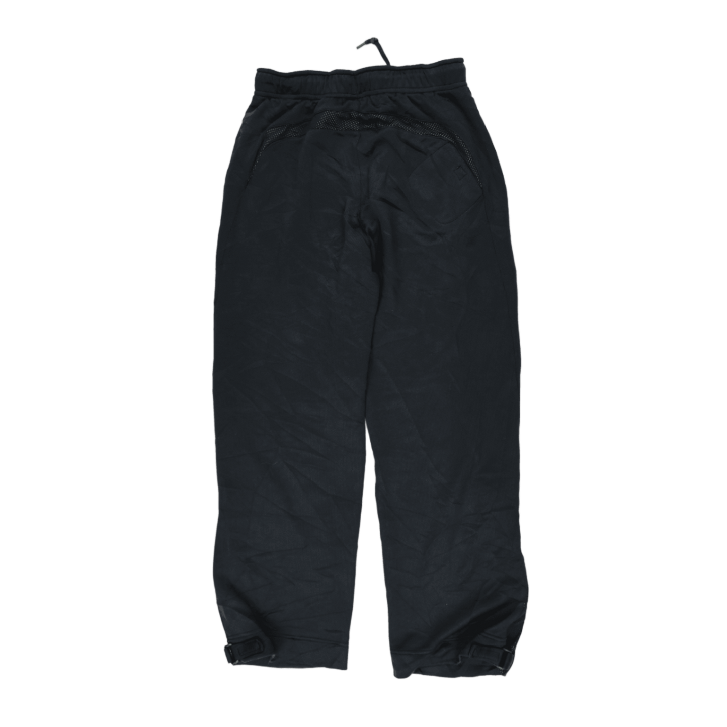 Nike Vintage Black Track Trousers Men's Medium Polyester 77 cm Inseam 84 cm Waist