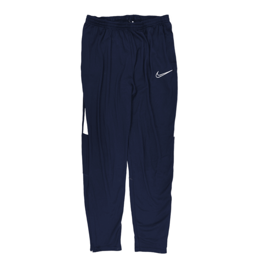 Nike Dri-FIT Navy Blue Track Pants Large Polyester for Men