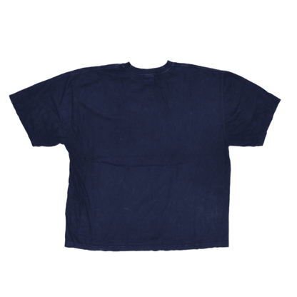 Timberland Navy Cotton T-Shirt XL Vintage Classic Crew Neck Mens