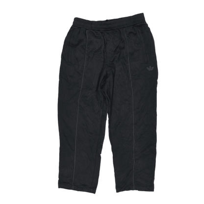 adidas Originals Black Track Trousers Large 42 Waist 76 Inseam Polyester Vintage