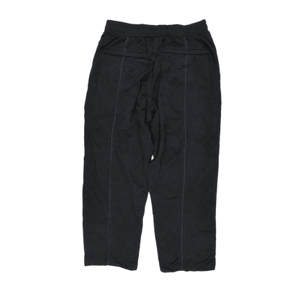 adidas Originals Black Track Trousers Large 42 Waist 76 Inseam Polyester Vintage