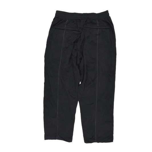 adidas Originals Black Track Trousers Large 42 Waist 76 Inseam Polyester Vintage