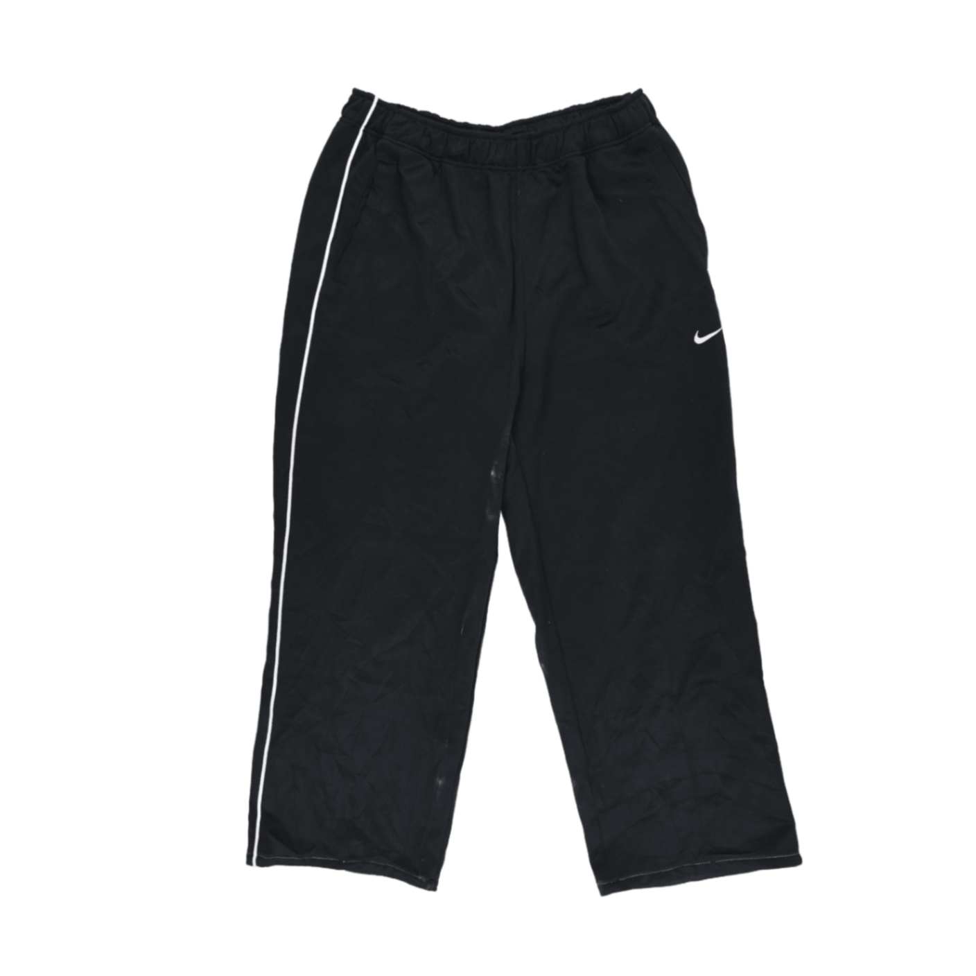 Nike Dri-FIT Women's Black Track Pants Large Polyester