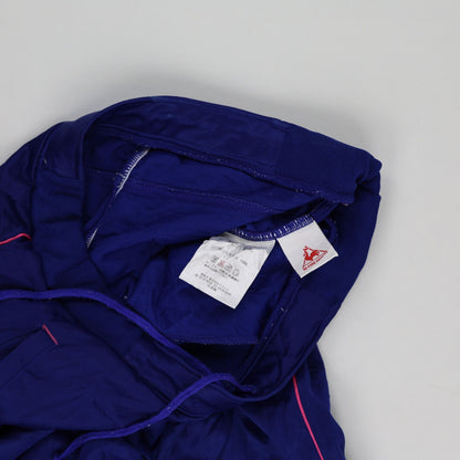 Le Coq Sportif Vintage Royal Blue Track Trousers Medium 78 cm Inseam Polyester