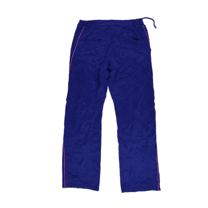 Le Coq Sportif Vintage Royal Blue Track Trousers Medium 78 cm Inseam Polyester