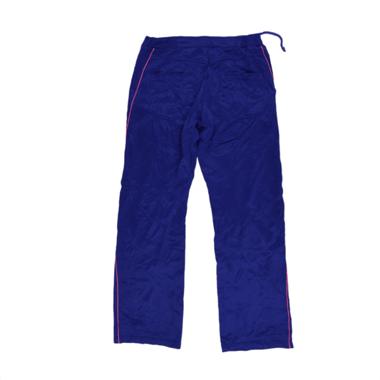Le Coq Sportif Vintage Royal Blue Track Trousers Medium 78 cm Inseam Polyester