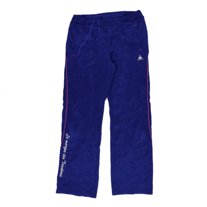 Le Coq Sportif Vintage Royal Blue Track Trousers Medium 78 cm Inseam Polyester