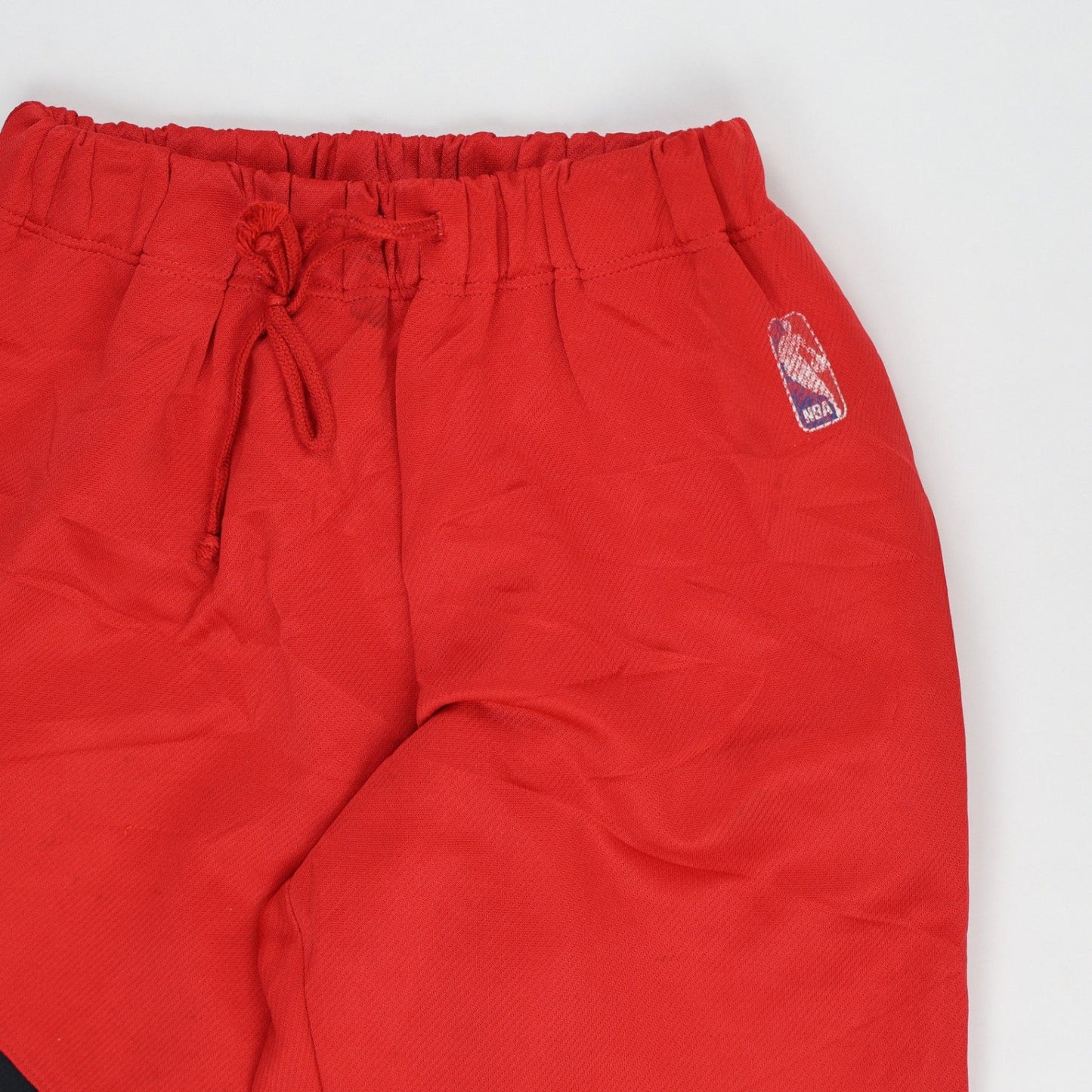 NBA Vintage Red Track Pants Unisex Large 79 cm Inseam Polyester Blend
