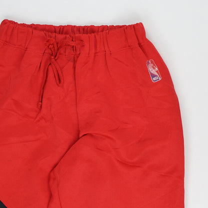 NBA Vintage Red Track Pants Unisex Large 79 cm Inseam Polyester Blend