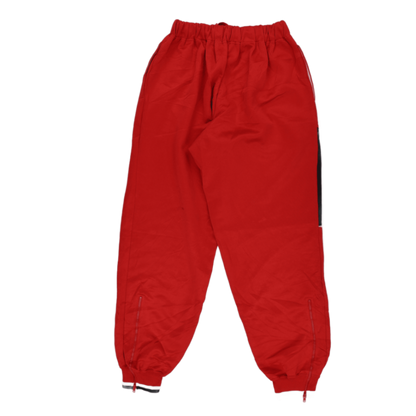 NBA Vintage Red Track Pants Unisex Large 79 cm Inseam Polyester Blend