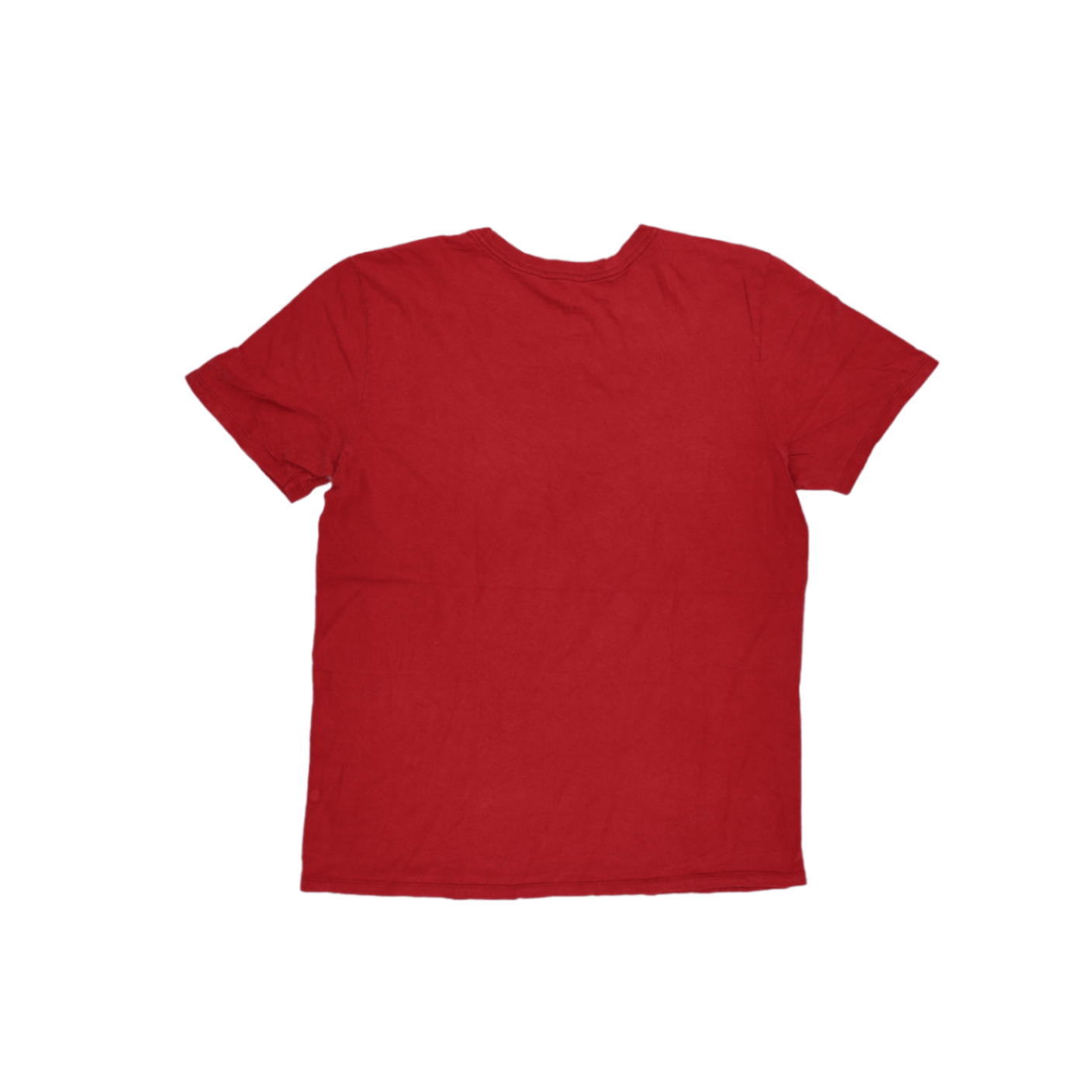 Nike Elite Red Short Sleeve Crewneck T-Shirt Men Size M Cotton Casual
