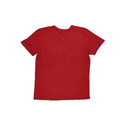 Nike Elite Red Short Sleeve Crewneck T-Shirt Men Size M Cotton Casual