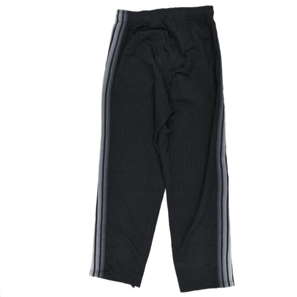 adidas Black Track Trousers Men Size Medium 31 Inch Inseam 32 Inch Waist Polyester