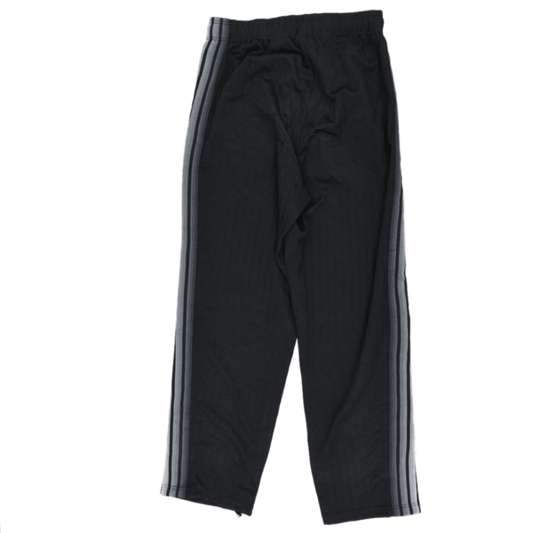 adidas Black Track Trousers Men Size Medium 31 Inch Inseam 32 Inch Waist Polyester