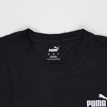 PUMA Black XL Cotton T-Shirt for Men Casual Crew Neck