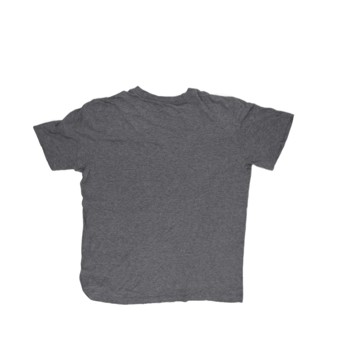 Nike Grey Cotton Crew Neck T-Shirt Size Medium for Men