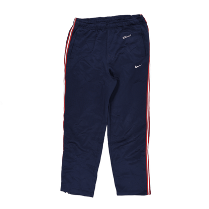 Nike Vintage Navy Track Pants Men's Medium 75cm Inseam Polyester