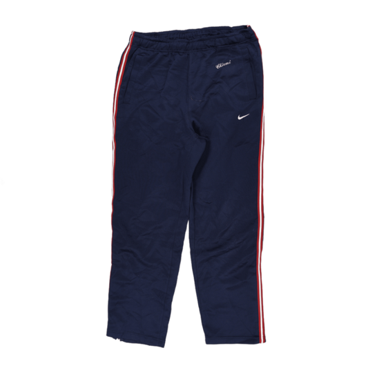 Nike Vintage Navy Track Pants Men's Medium 75cm Inseam Polyester