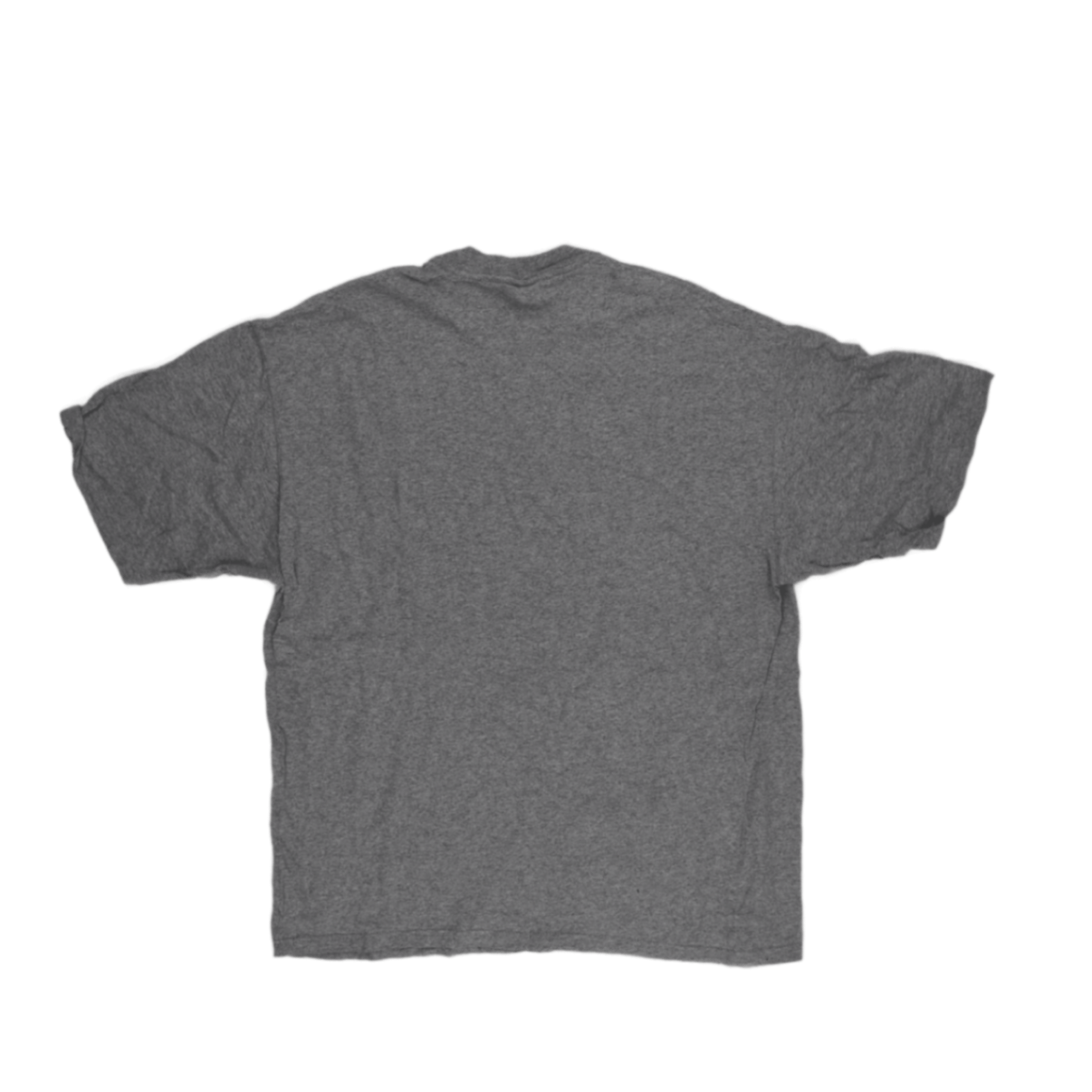 Champion Grey Oversized T-Shirt XL Cotton Crewneck for Men