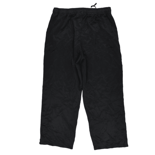 Fila Black Track Pants Large 76 cm Inseam 38 cm Waist Polyester Mens Clothing