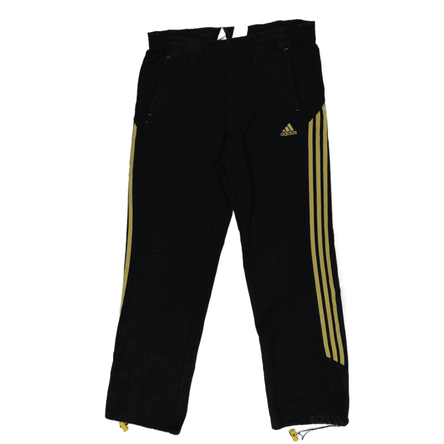 adidas Climacool Vintage Track Pants Black Large 32 Inseam 36 Waist Polyester