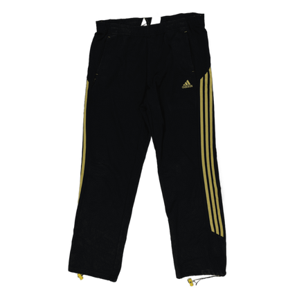 adidas Climacool Vintage Track Pants Black Large 32 Inseam 36 Waist Polyester