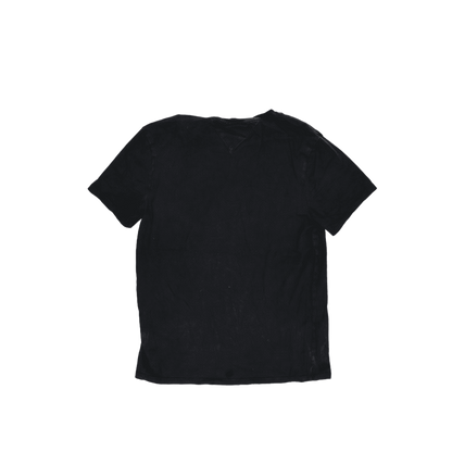 Tommy Hilfiger Slim Fit Black T-Shirt for Men Size Medium Cotton Crew Neck