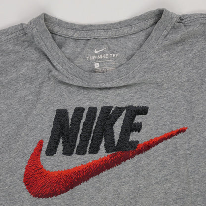 Nike Grey Crew Neck T-Shirt Men Size Small Cotton Casual