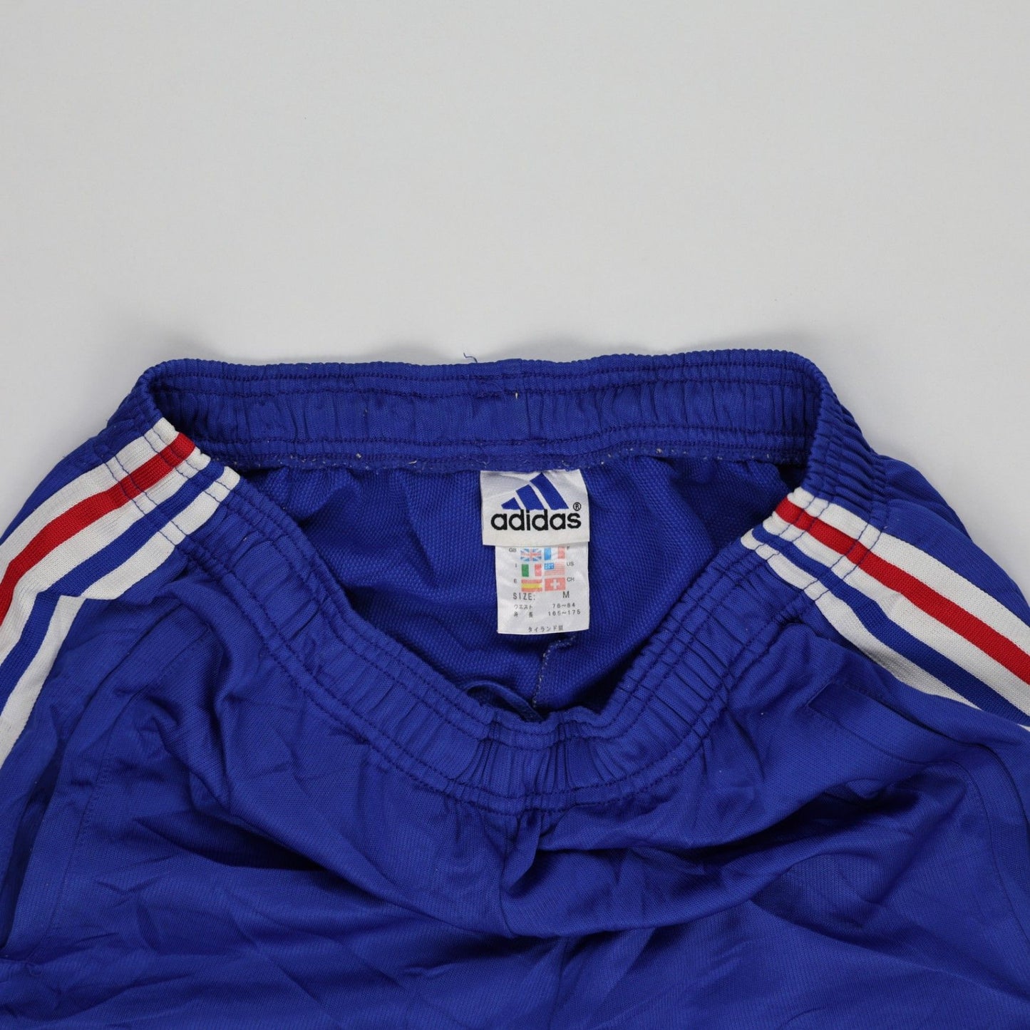 adidas Vintage Track Pants Royal Blue Size M Polyester 90s