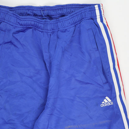 adidas Vintage Track Pants Royal Blue Size M Polyester 90s