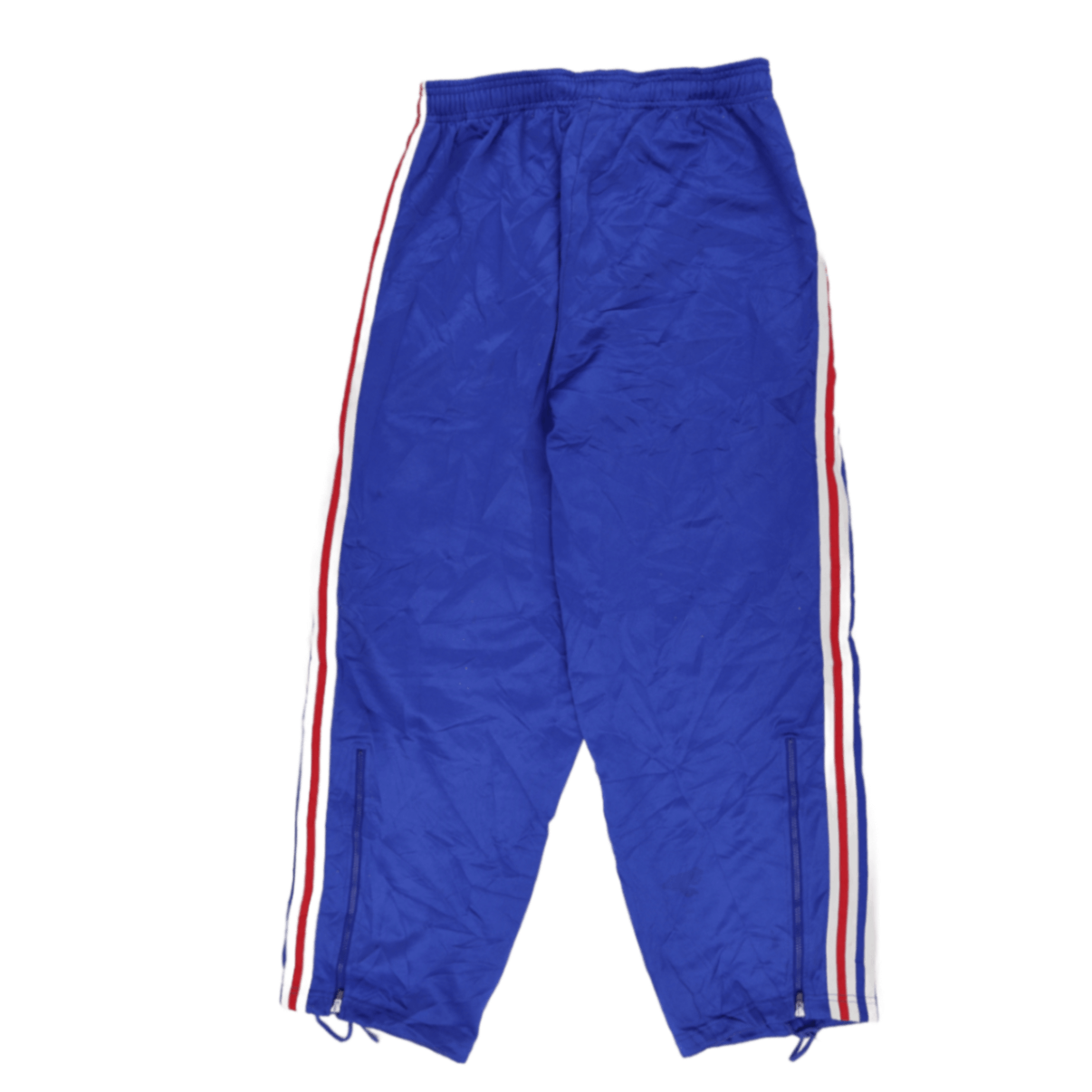adidas Vintage Track Pants Royal Blue Size M Polyester 90s