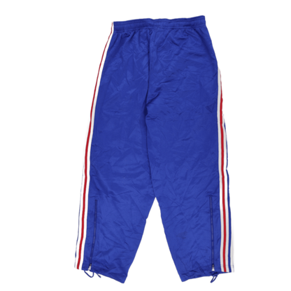adidas Vintage Track Pants Royal Blue Size M Polyester 90s