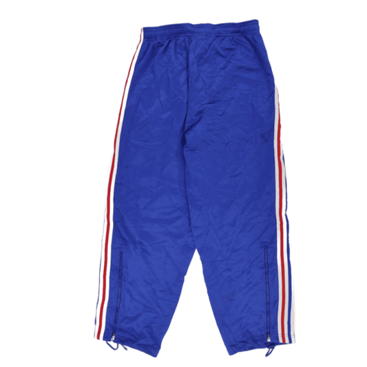 adidas Vintage Track Pants Royal Blue Size M Polyester 90s