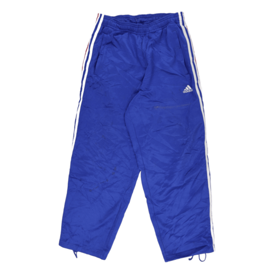 adidas Vintage Track Pants Royal Blue Size M Polyester 90s