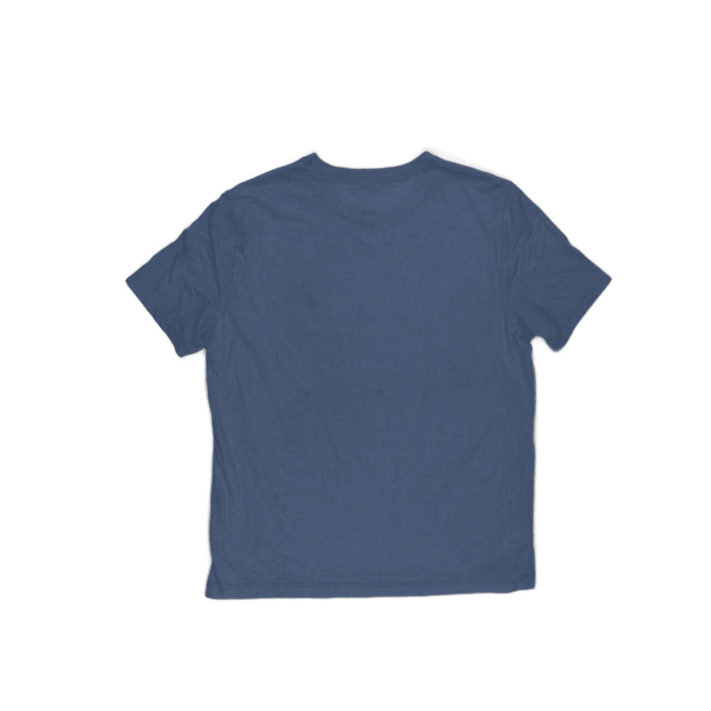 Nautica Men's Blue Cotton T-Shirt Size M Round Neck Casual