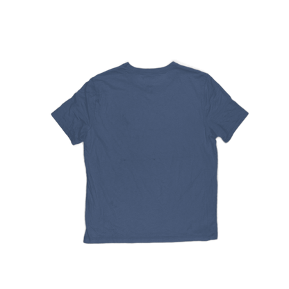 Nautica Men's Blue Cotton T-Shirt Size M Round Neck Casual