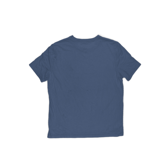 Nautica Men's Blue Cotton T-Shirt Size M Round Neck Casual