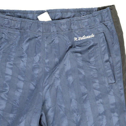 Nike M Watanabe Vintage Track Pants Blue Black Size M Polyester Blend 74cm Inseam 84cm Waist
