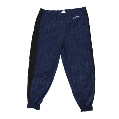 Nike M Watanabe Vintage Track Pants Blue Black Size M Polyester Blend 74cm Inseam 84cm Waist
