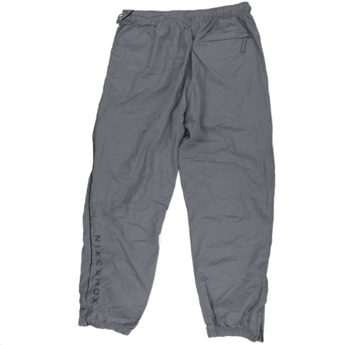 Nike Shox Grey Track Pants Men's XL Vintage Nylon