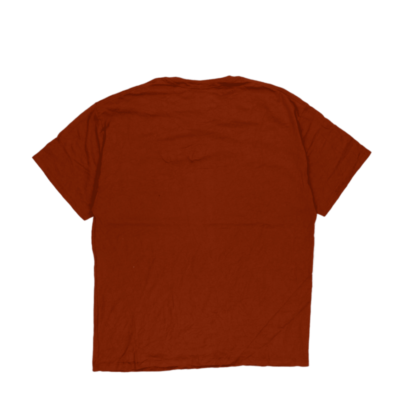 Champion Vintage Orange T-Shirt XL Cotton Crew Neck Casual Men's Clothing