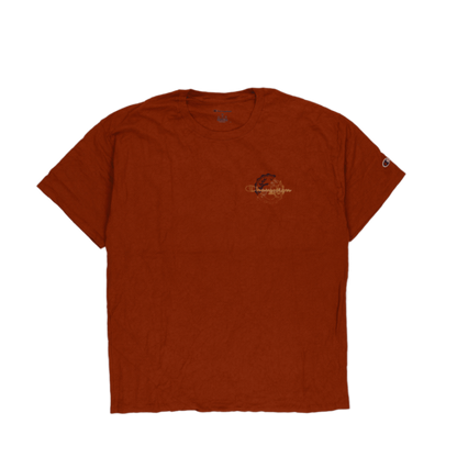 Champion Vintage Orange T-Shirt XL Cotton Crew Neck Casual Men's Clothing